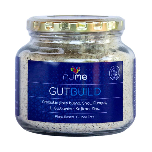 NuMe Gut Build Prebiotic Powder - 300g wellness supplement from The Digestive Collective