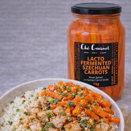 Lacto Fermented Szechuan Carrots - 1KG