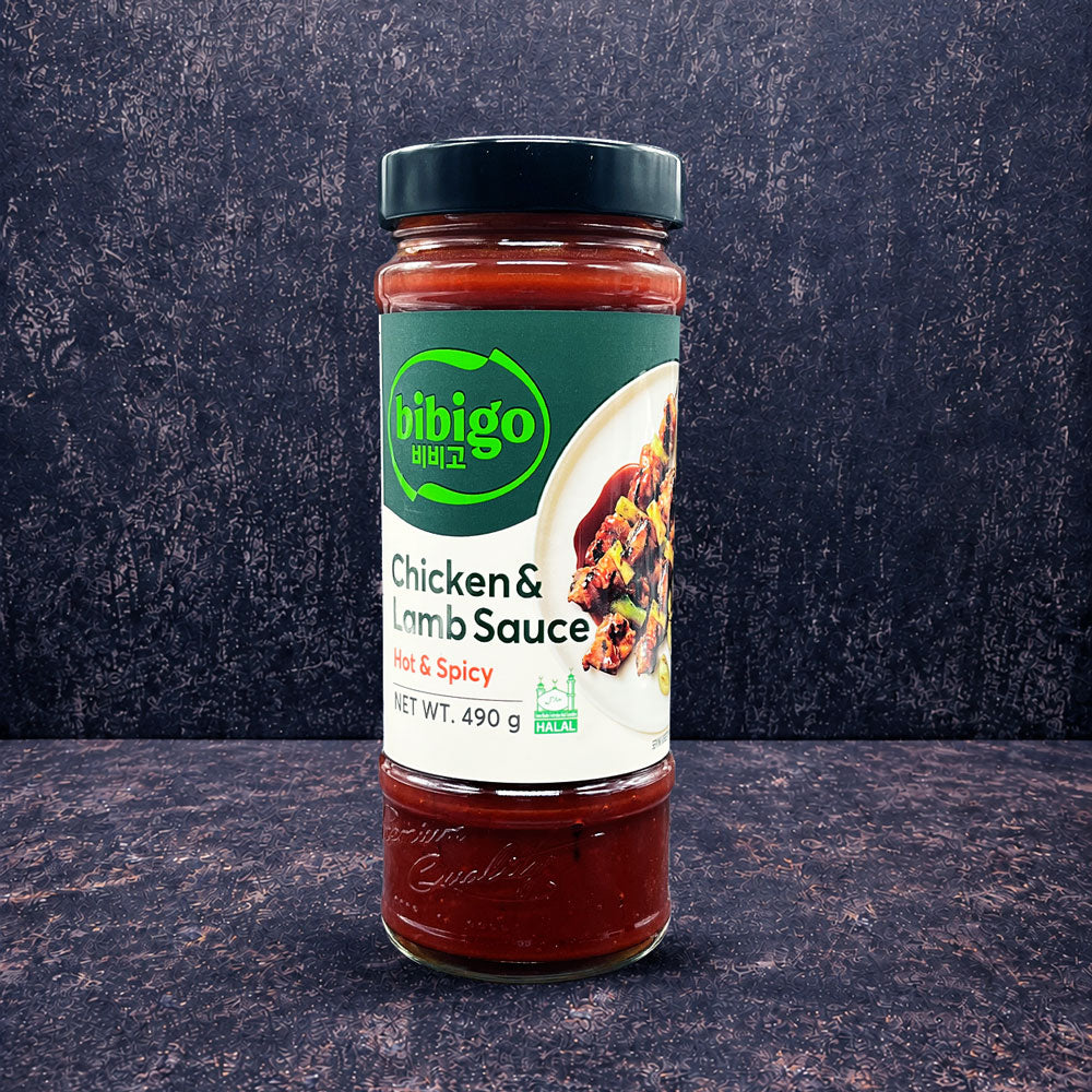 (Bibigo) Chicken & Lamb Sauce Hot & Spicy 490g - Che Gourmet
