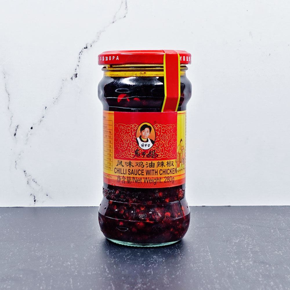 Laoganma Chilli Sauce with Chicken 280g - Che Gourmet