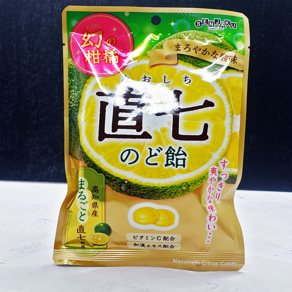 (Senjaku) Citrus Naoshichi Throat Candy 76g - Che Gourmet