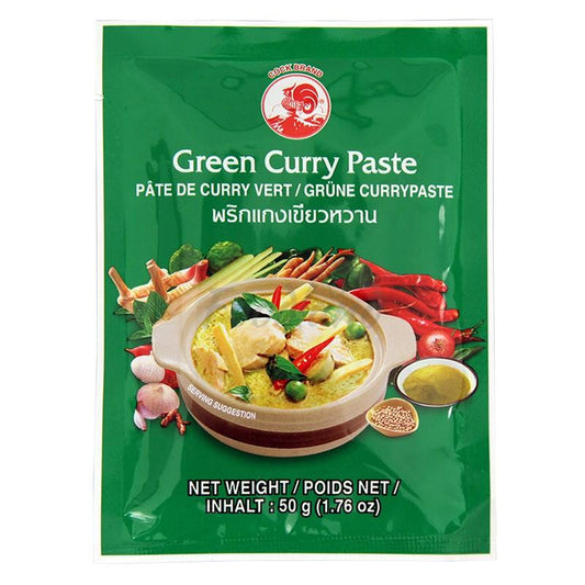 Cock Brand Green Curry Paste 50g - Che Gourmet