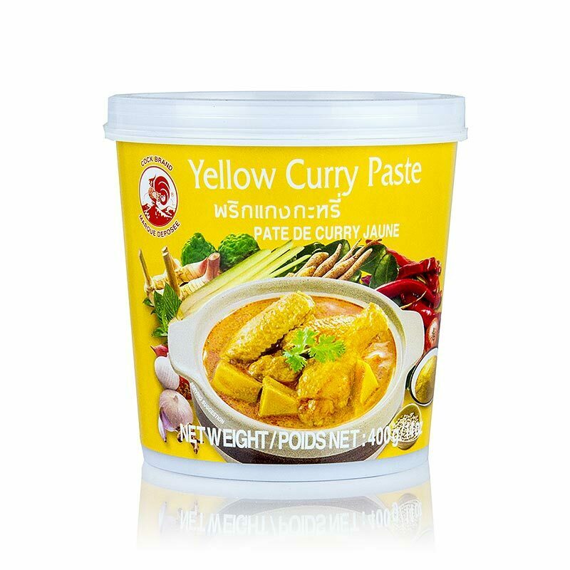 Cock Brand Yellow Curry Paste 400g - Che Gourmet