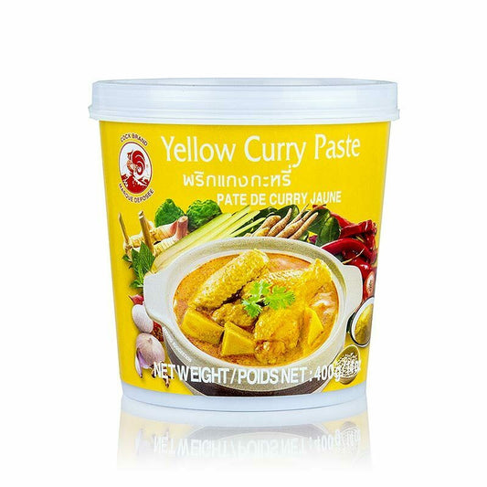 Cock Brand Yellow Curry Paste 400g - Che Gourmet