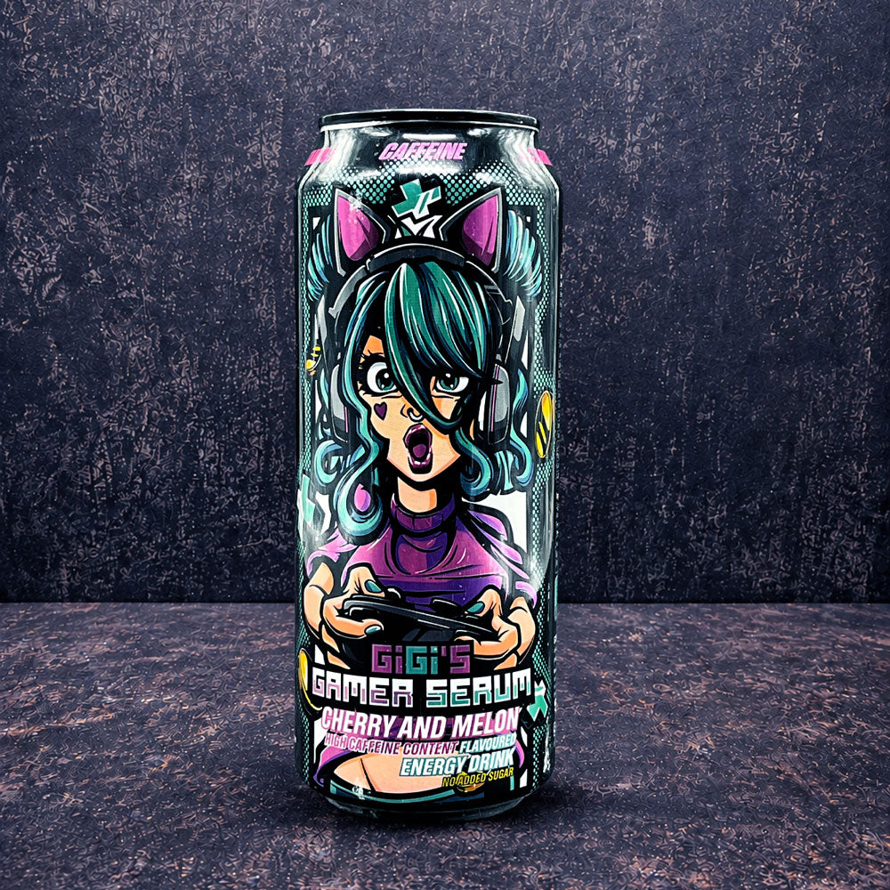 (Slayer) Energy Drink Gamer Serum Cherry and Melon 500ml - Che Gourmet
