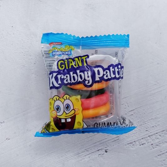 Giant Krabby Patties Gummy Candy 18g - Che Gourmet