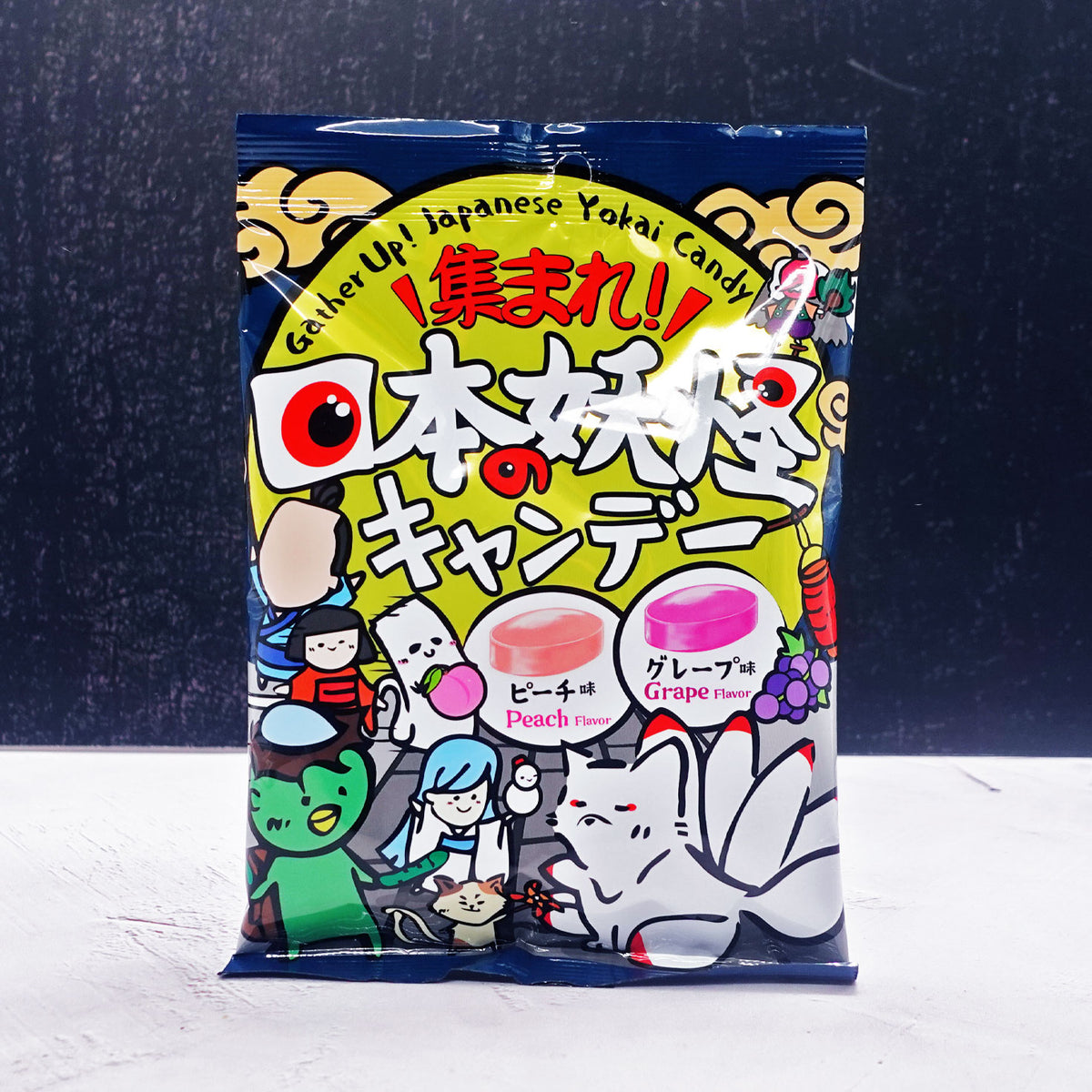 (Senjaku) Yokai Peach & Grape Candy 43g - Che Gourmet