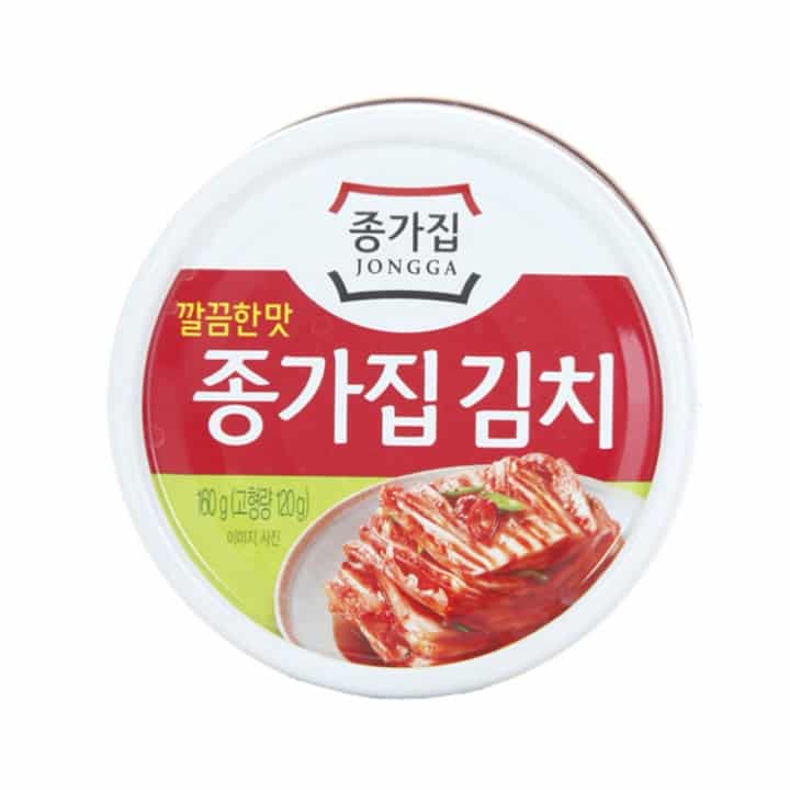 (Jongga) Roasted Canned Kimchi 160g