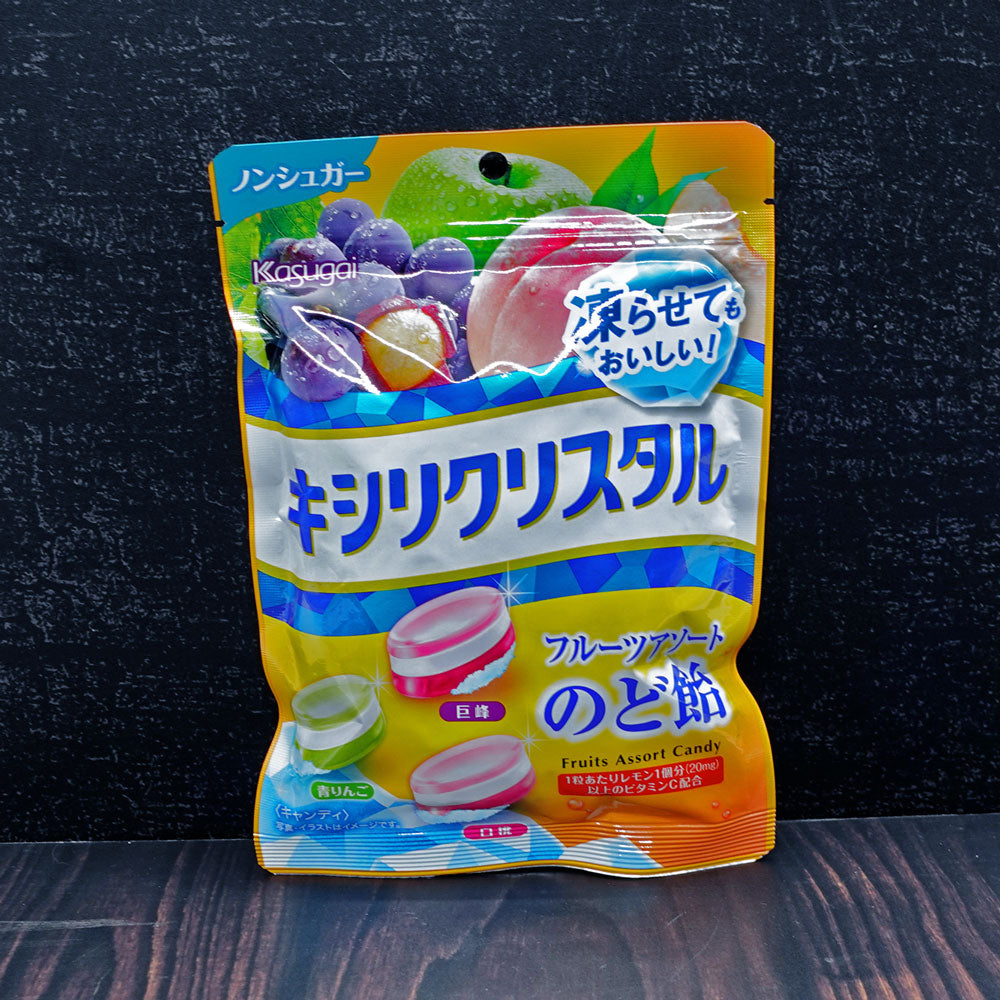 (Kasugai) Xyli-Crystal Assorted Fruit Candy 63g - Che Gourmet