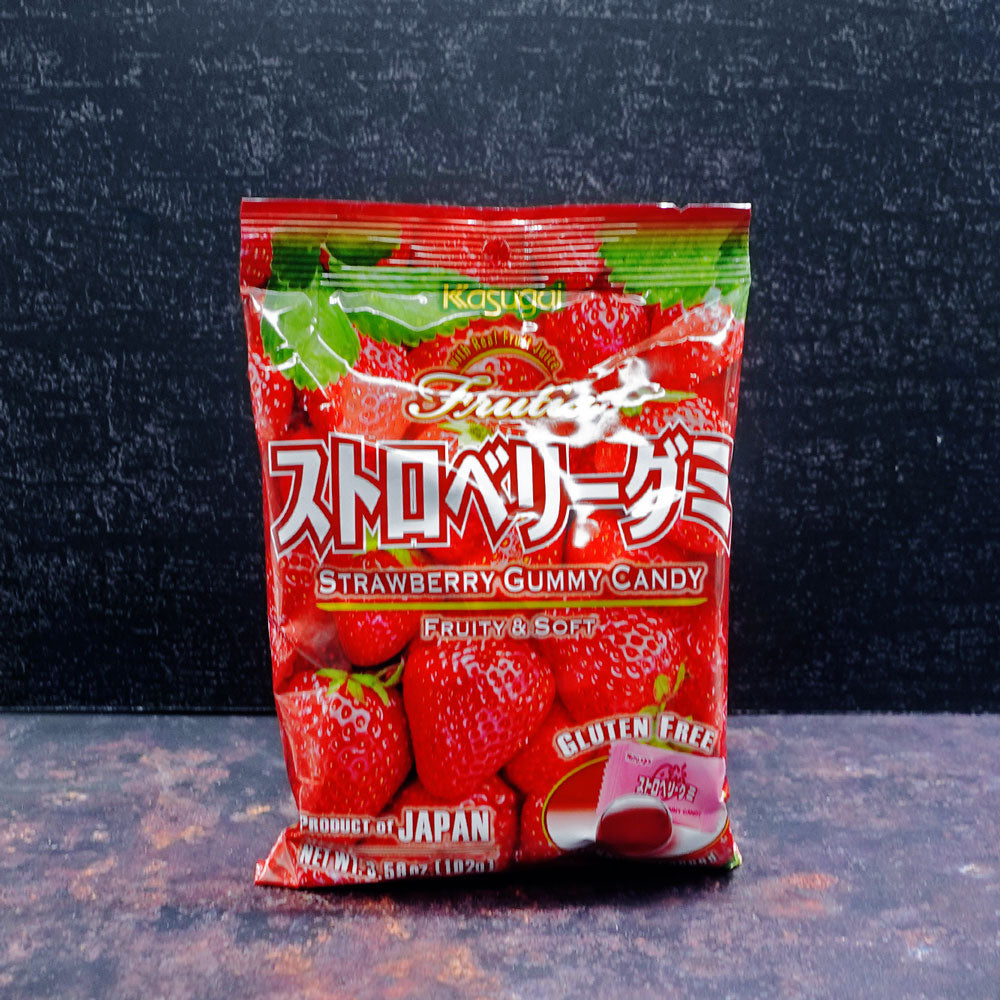 (Kasugai) Strawberry Gummy Candy 107g - Che Gourmet