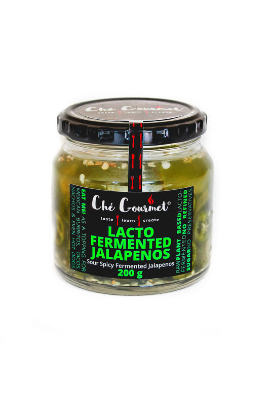 Lacto Fermented Jalapenos – 200G