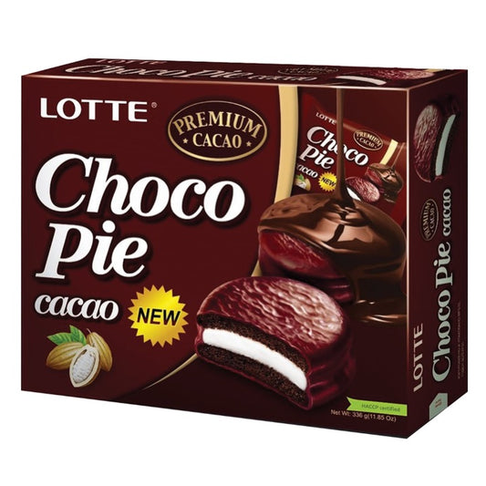 Lotte Choco Pie Cacao 12 Pack 336g