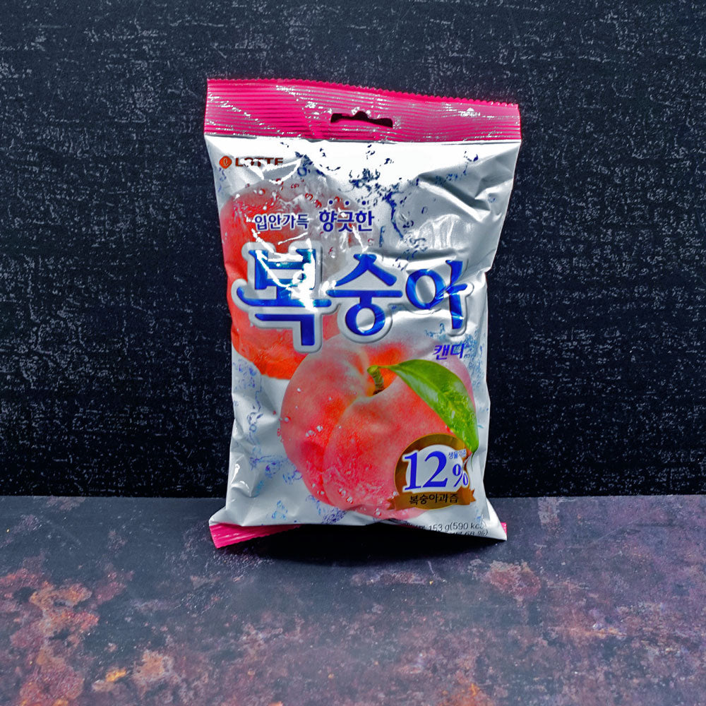 (Lotte) Peach Candy 153g - Che Gourmet