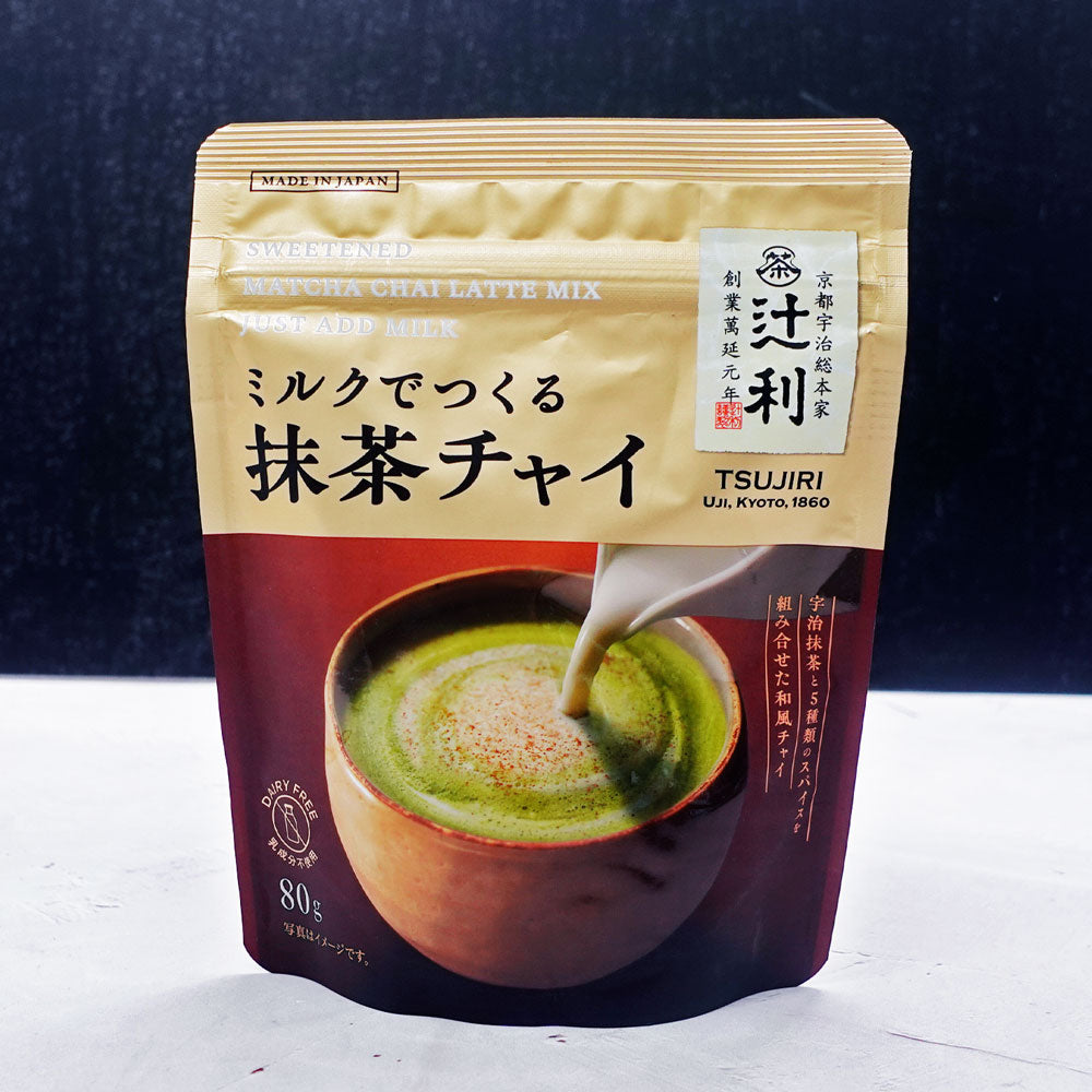 (Tsujiri) Matcha Chai Latte Mix 80g - Che Gourmet