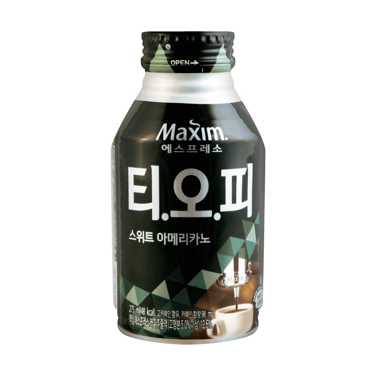Maxim T.O.P Sweet Americano Espresso Coffee 275ml
