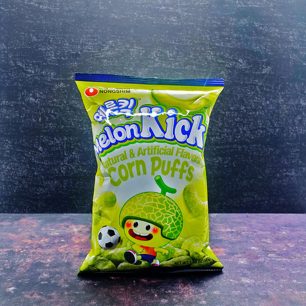 (Nongshim) Melon Kick Corn Puffs 45g - Che Gourmet