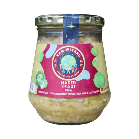 Raw Wizard Naked Kraut Plain fermented food from The Digestive Collective