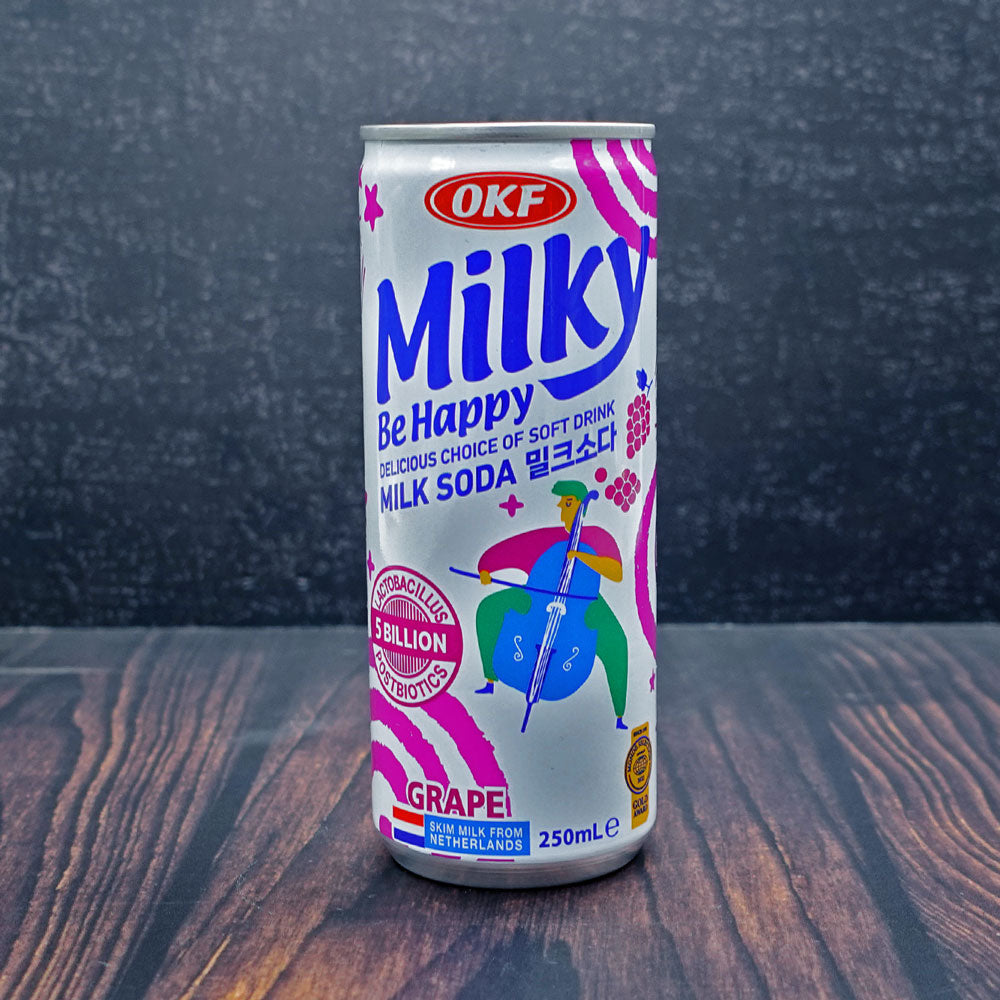 (OKF) Milky Grape Flavour Drink 250ml - Che Gourmet