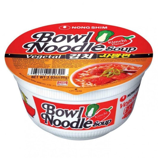 Nongshim Kimchi Bowl Noodle Soup 86g