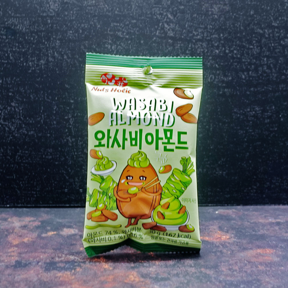 (Nuts Holic) Wasabi Almond 30g - Che Gourmet