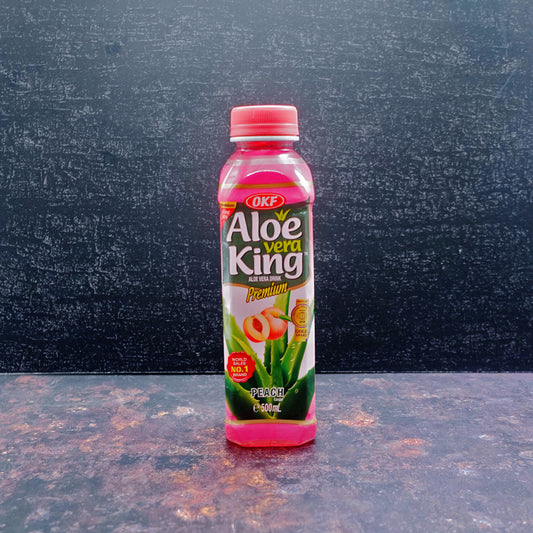 (OKF) Aloe Vera King Peach Drink 500ml - Che Gourmet