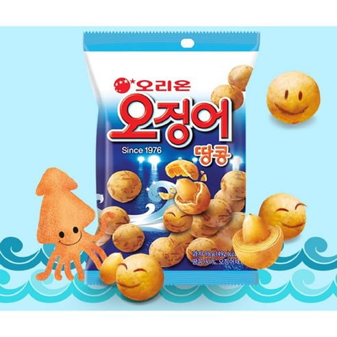 Orion Squid & Peanut Balls Snack 98g