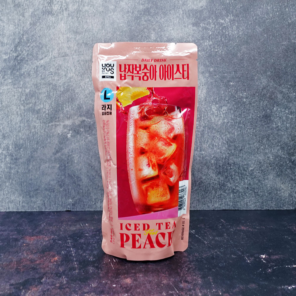 Youus Peach Ade Pouch Drink 340ml - Che Gourmet