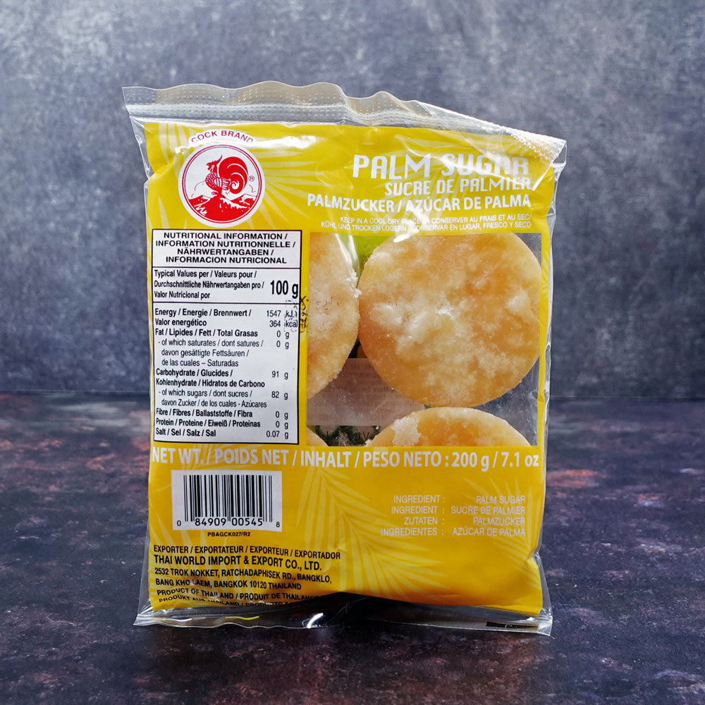Cock Brand Palm Sugar 200g - Che Gourmet