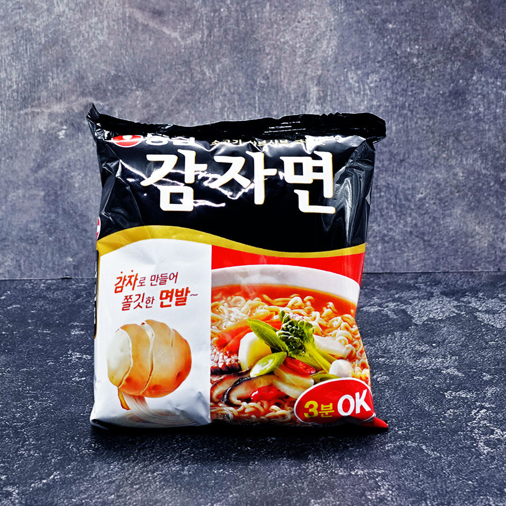 Nongshim Beef Shabu-Shabu Flavour Potato Noodle Single Packet 117g - Che Gourmet