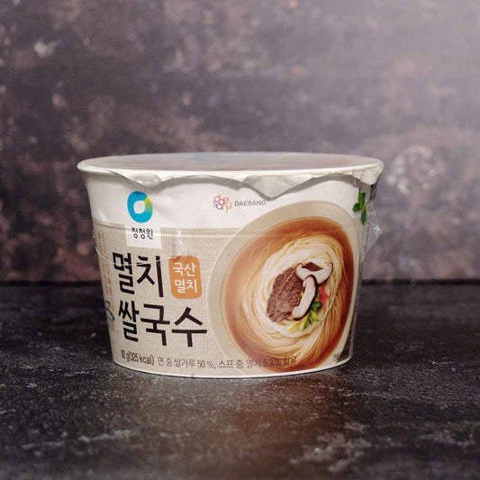 Jongga Rice Noodle Bowl Anchovy Flavour 92g