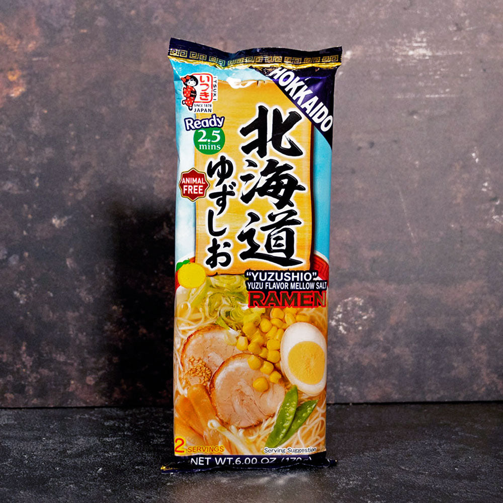 Itsuki Foods Japanese Hokkaido Yuzushio (Citrus & Salt) Ramen 174g - Che Gourmet