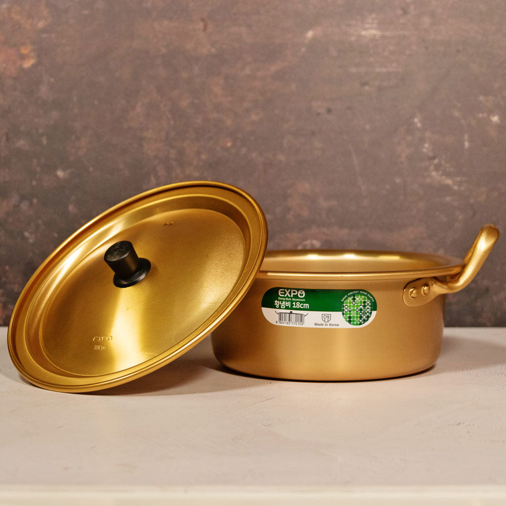 Expo Gold Aluminum Pot for Ramyun - Che Gourmet