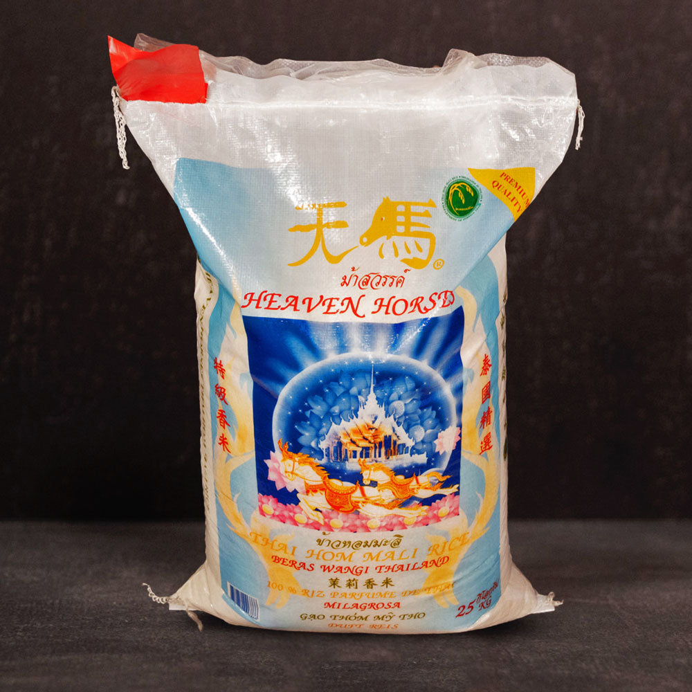 Jasmine (Thai Hom Mali) Rice 10kg (Heaven Horses)