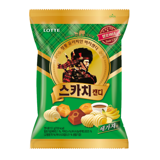 (Lotte) Scotch Trio Candy 157g - Che Gourmet
