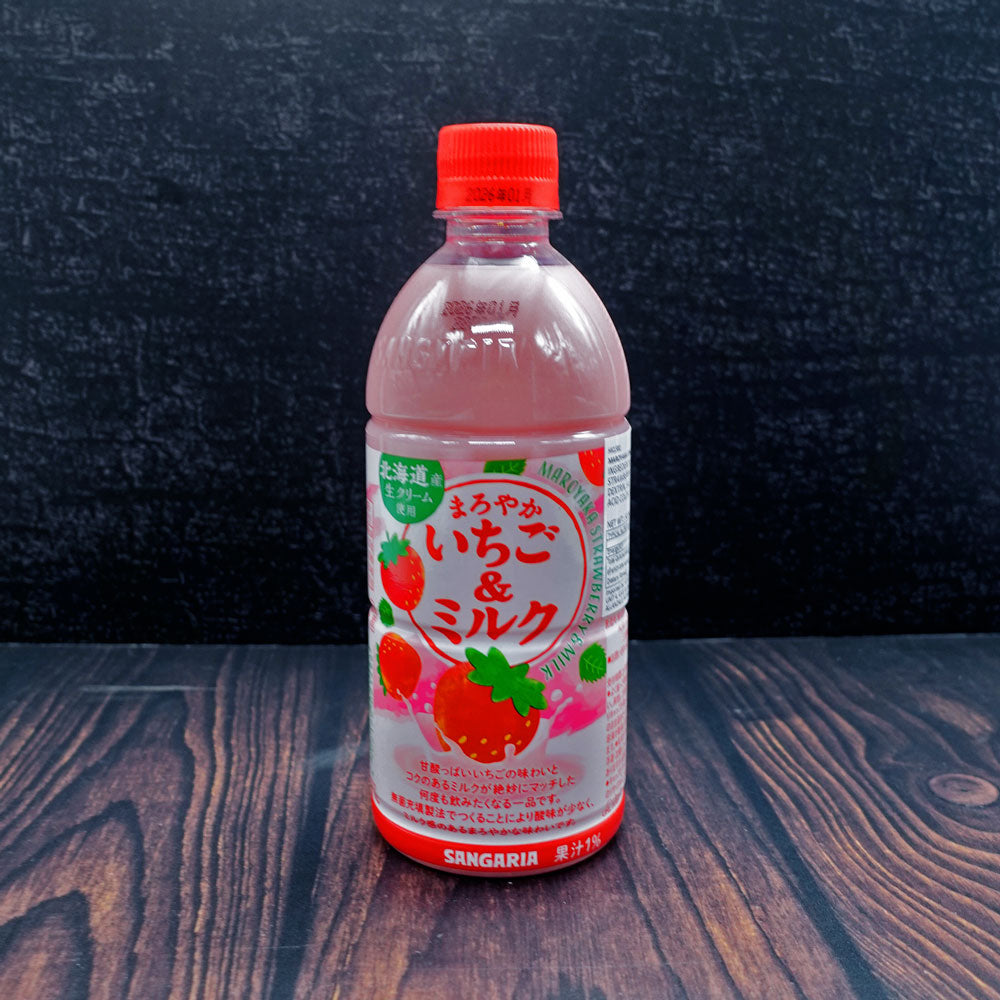 (Sangaria) Maroyaka Strawberry Milk 500ml - Che Gourmet