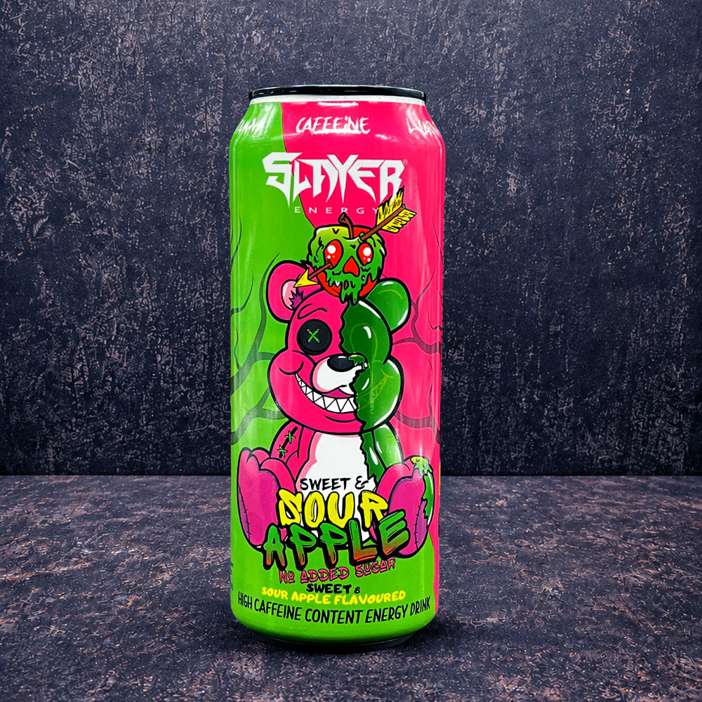 (Slayer) Energy Drink Sweet & Sour Apple 500ml - Che Gourmet