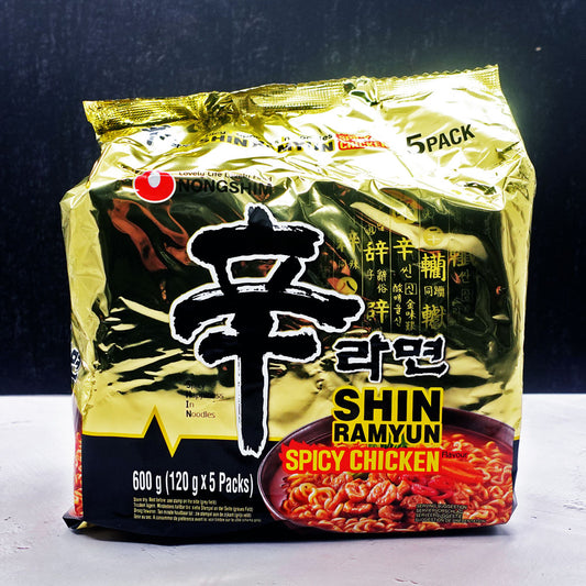 (Nongshim) Shin Ramen Spicy Chicken Flavour 5 Pack - Che Gourmet