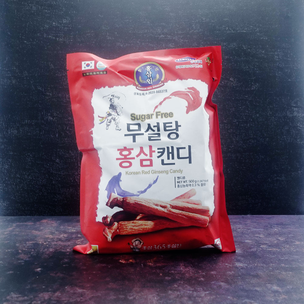 (Gincoop) Sugar-Free Korean Red Ginseng Candy 500g - Che Gourmet
