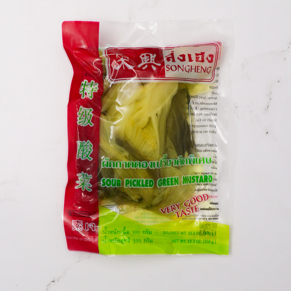 Songheng Sour Pickled Green Mustard 350g - Che Gourmet