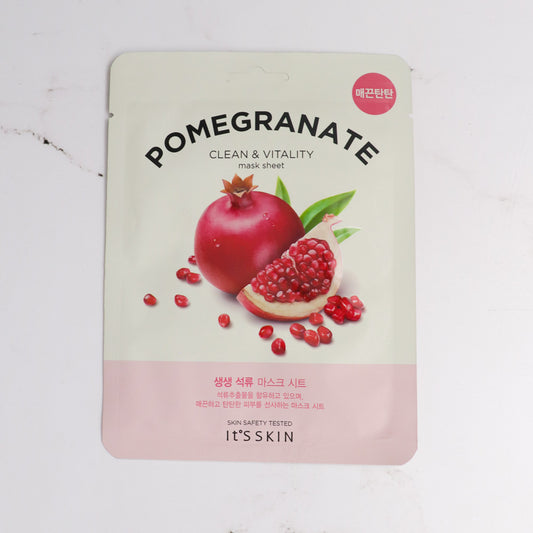 Its Skin Pomegranate Clean & Vitality Mask Sheet 22g