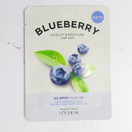 Its Skin Blueberry Vitality & Moisture Mask Sheet 22g