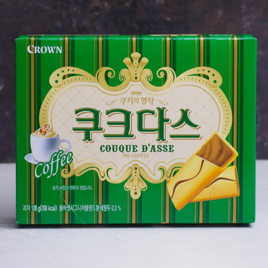 Crown Couque D'Asse Vienna Coffee Biscuits 77g