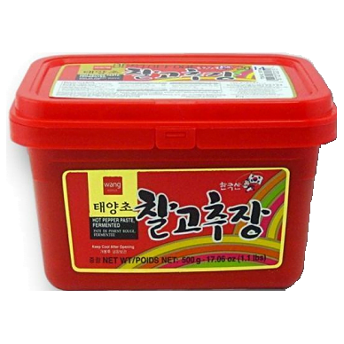 Wang Korean Hot Pepper Paste Fermented (Gochujang) 500g - Che Gourmet