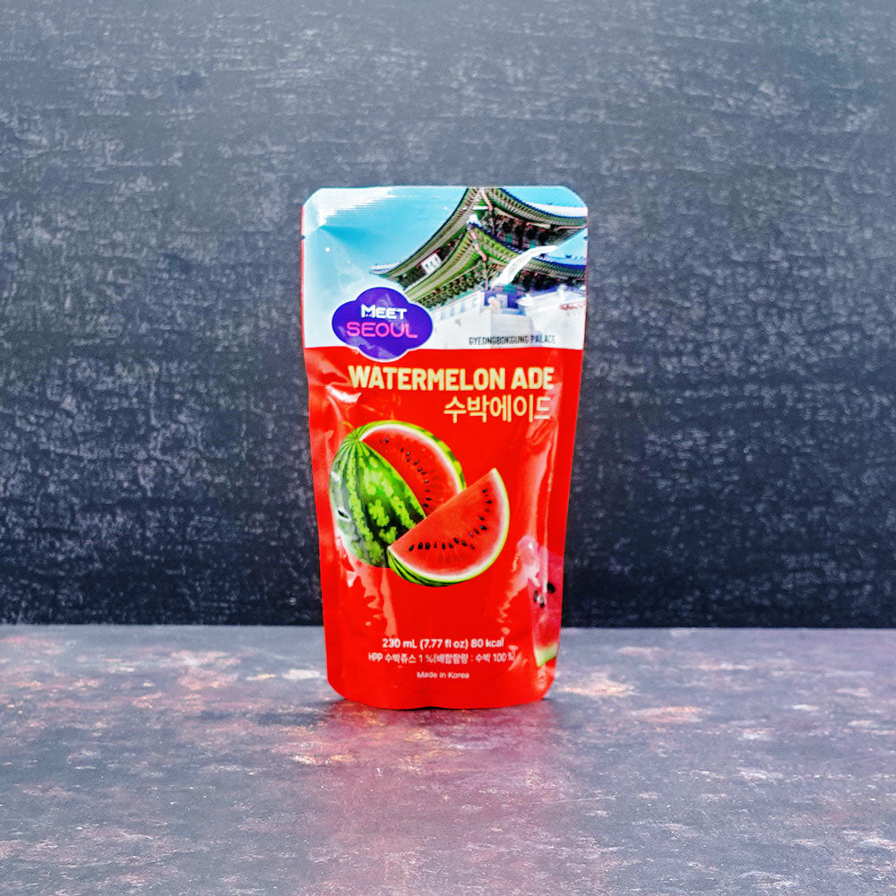 (Meet Seoul) Watermelon Ade Pouch 230ml - Che Gourmet