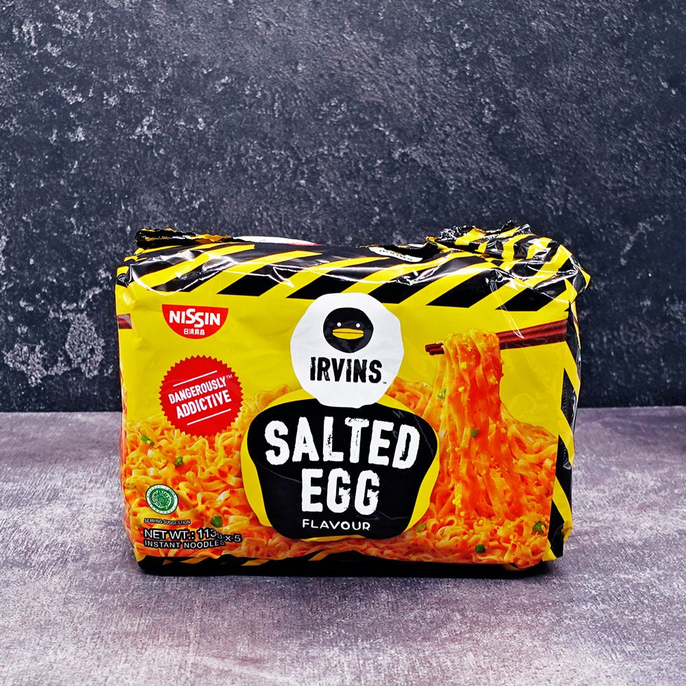 Nissin Irvins (Limited Edition) Salted Egg Flavour 5 Pack