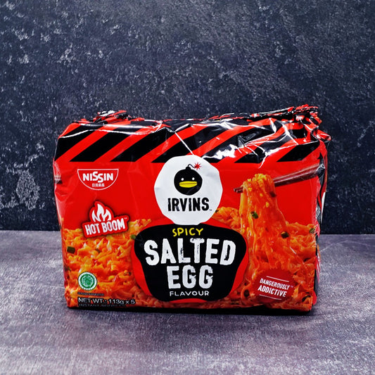 Nissin Irvins (Limited Editon) Spicy Salted Egg 5 Pack 535g