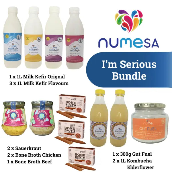 I’m Serious Bundle (Dairy) gut health product from The Digestive Collective