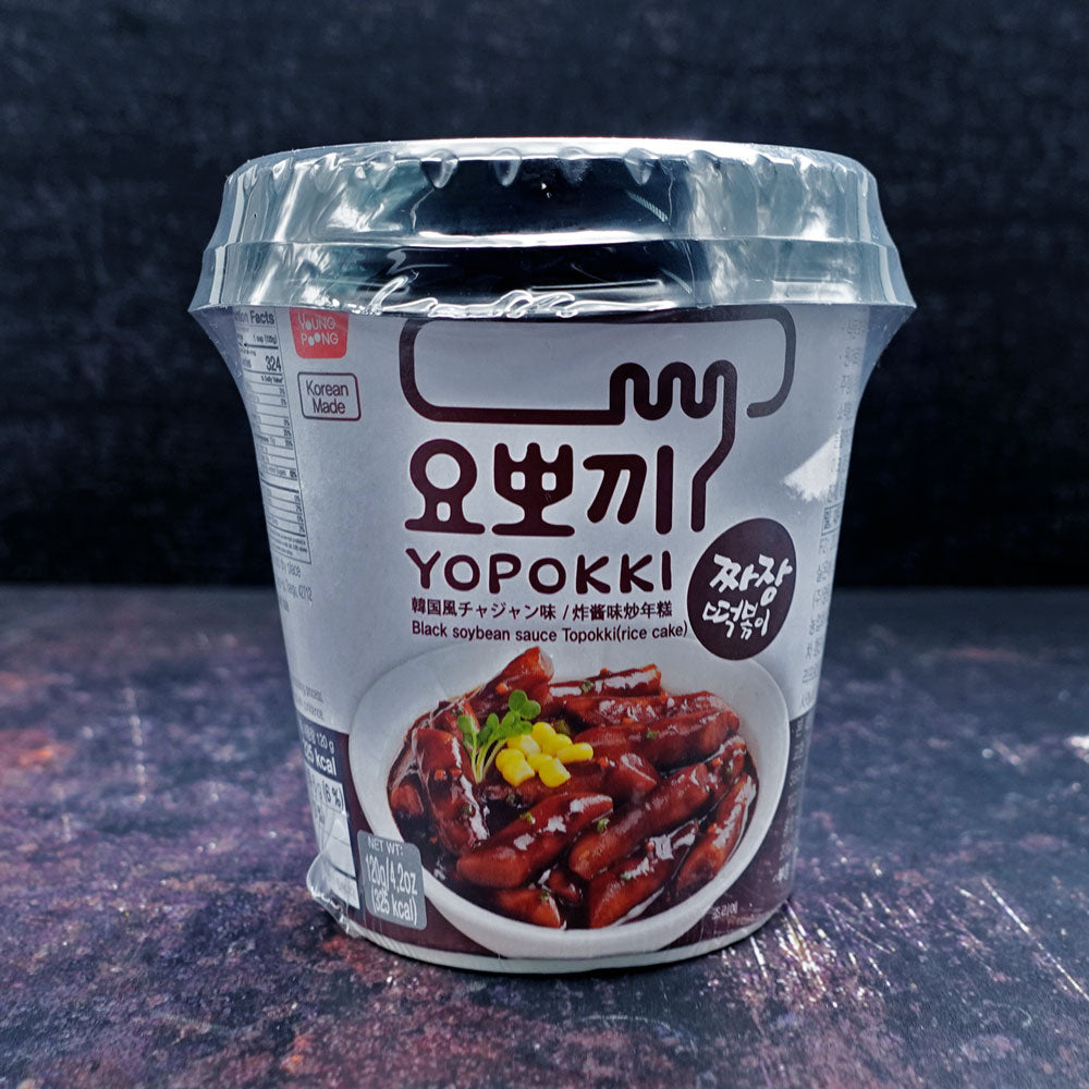 Yopokki Black Soybean Sauce Topokki (120g)