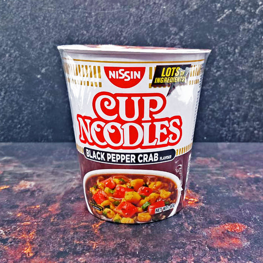 Nissin Cup Noodles Black Pepper Crab Flavour Cup 75g