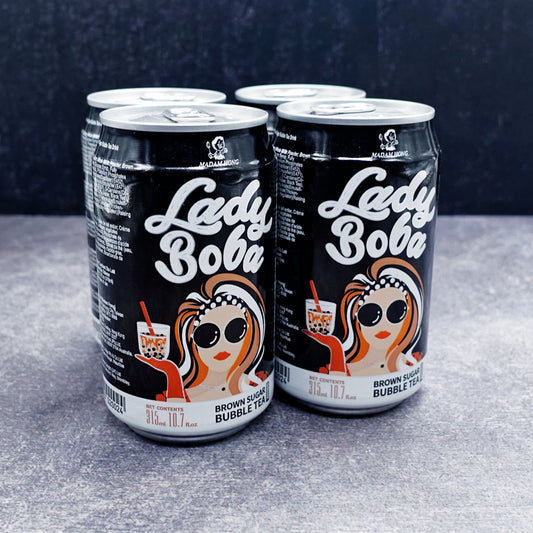 Madam Hong Bubble Tea Brown Sugar (315mlx4) - Che Gourmet